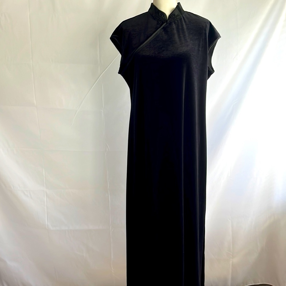 Donna Ricco/New York, evening dress, size 16, polyester/spandex